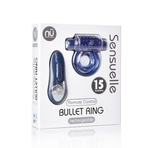 nu Sensuelle R C Bullet Ring Blue 1