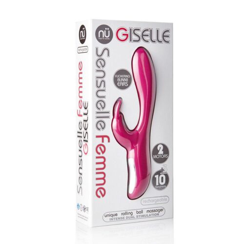 nu Sensuelle Giselle Rabbit Vibrator Magenta