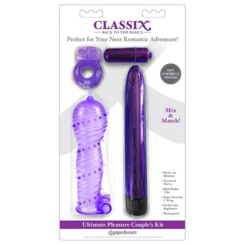 Classix Ultimate Pleasure Couples Kit Purple 1