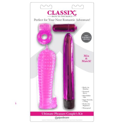 Classix Ultimate Pleasure Couple Kit Pnk 1