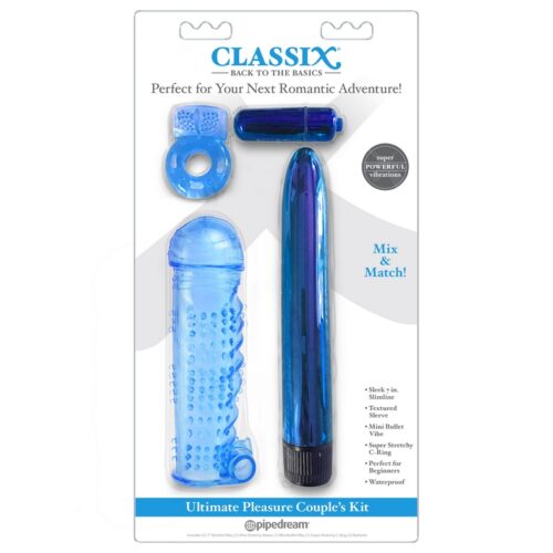 Classix Ultimate Pleasure Couple Kit Blue 1