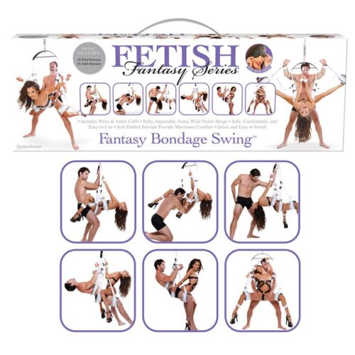 Fetish Fantasy Bondage Swing White 1