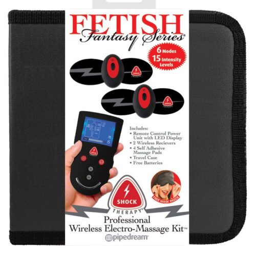 Fetish Fantasy Shock Therapy Professional Wireless Electro-Massage Kit