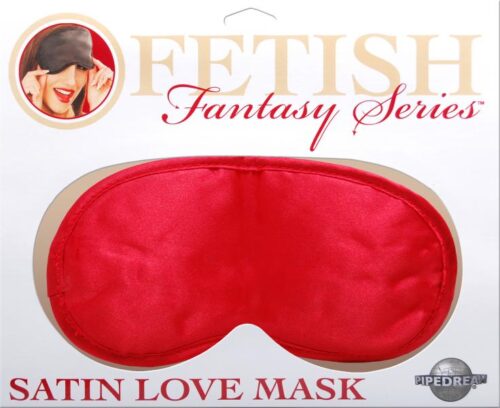 Fetish Fantasy Satin Love Mask Red 1
