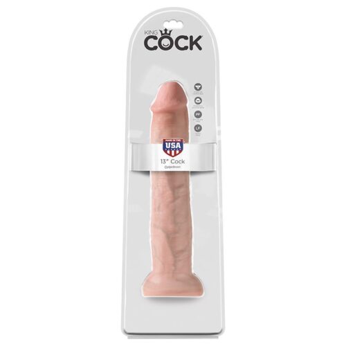 King Cock 13” Cock Beige