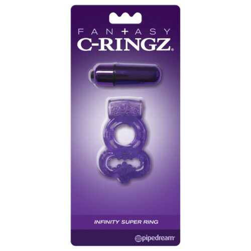 Fantasy C-Ringz Vibrating Infinity Super Ring Purple 1