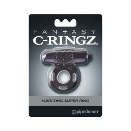 Fantasy C-Ringz Vibrating Super Ring Black 1