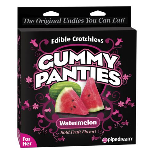 Edible Crotchless Gummy Panties Watermelon 1