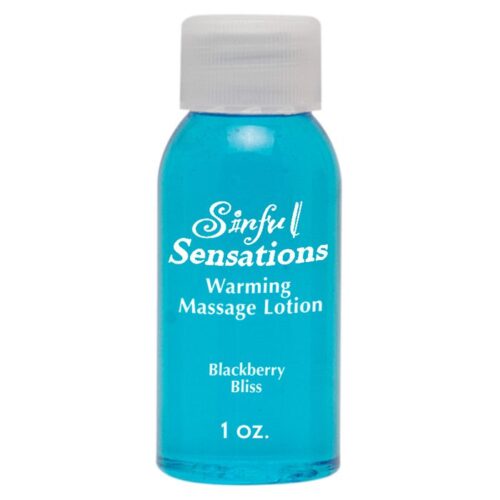 1 oz Sinful Sinsations Massage Lotion Blackberry