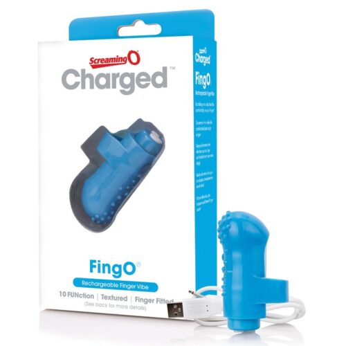 Charged FingO Vooom Mini Vibe Blue 1