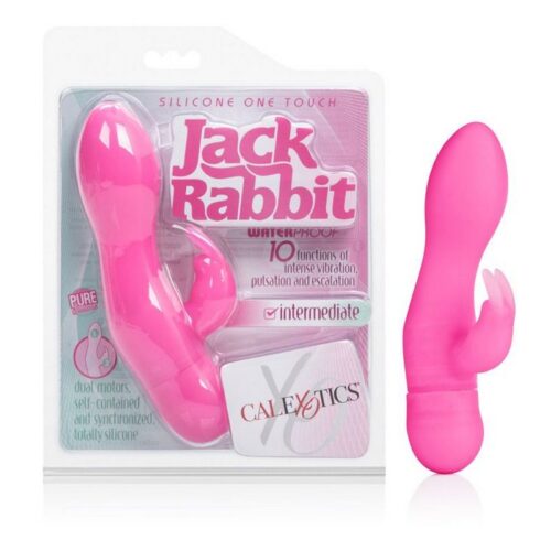 Silicone One Touch Jack Rabbit Pink 1