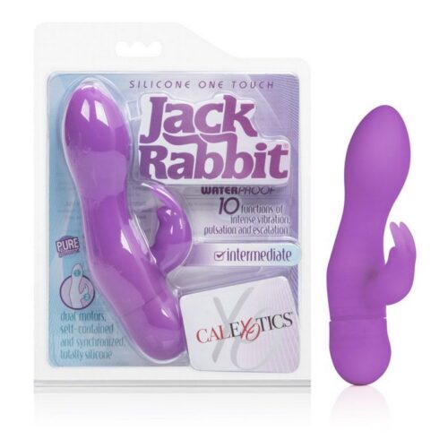 Silicone One Touch Jack Rabbit Purple 1