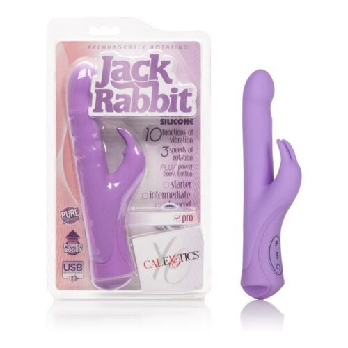 Rechargeable Rotating Jack Rabbit Purple 1