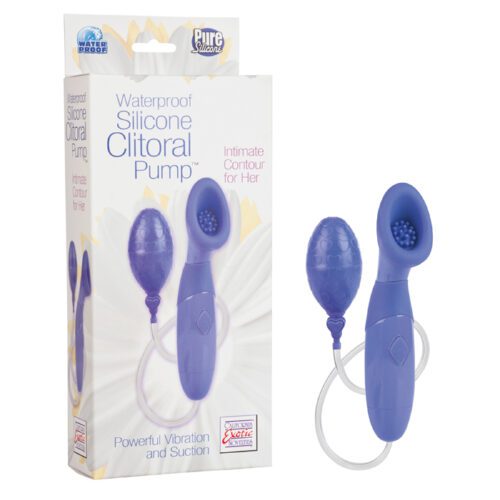 Waterproof Silicone Clitoral Pumps™ Blue 1