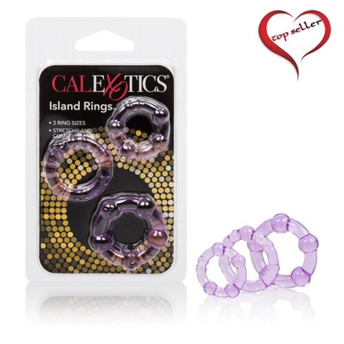 Silicone Island Rings Purple