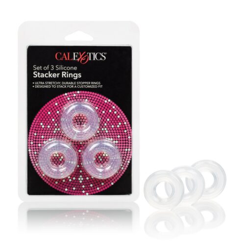 Set of 3 Silicone Stacker Rings 1