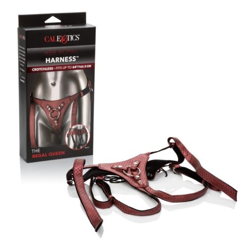 Her Royal Harness™ The Regal Queen Red 1