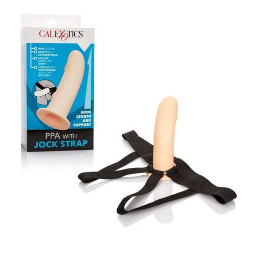 PPA With Jock Strap White 1