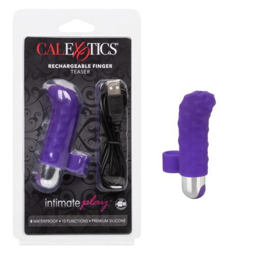 Intimate Play Rechareable Finger Teaser Purple 1