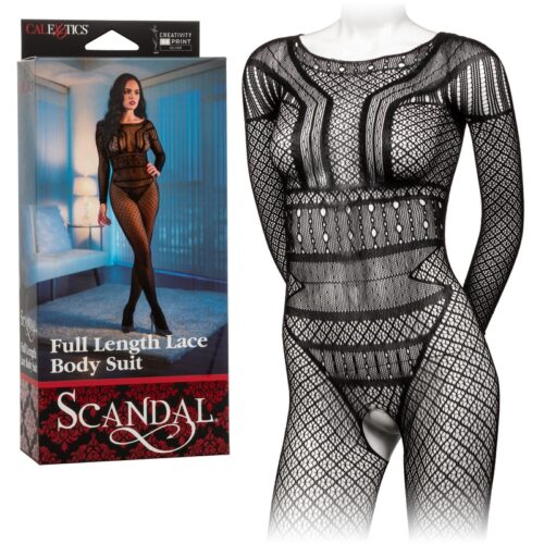 Scandal Full Length Lace Body Suit 1