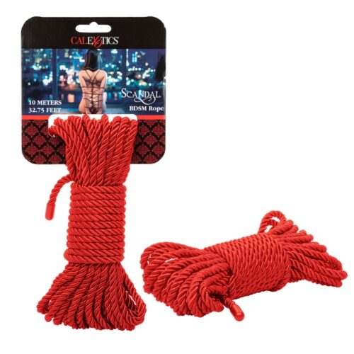 Scandal BDSM Rope 10m Red 1