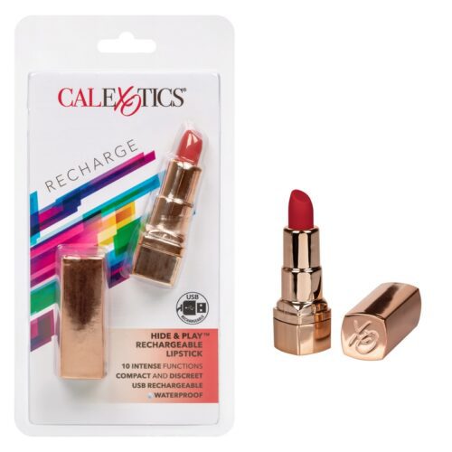 Hide & Play Rechargeable Lipstick Red 1
