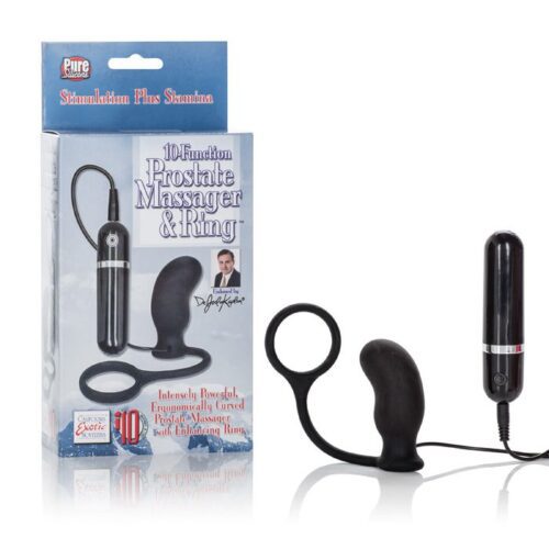 Dr. Joel Kaplan® 10-Function Prostate Massager & Ring™