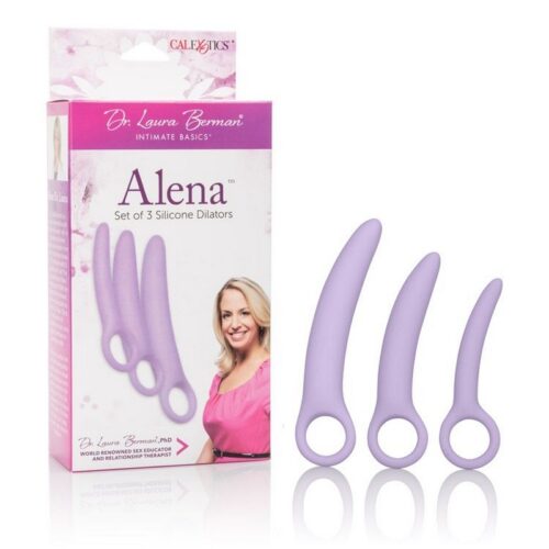 Dr. Laura Berman® Alena™ Set of 3 Silicone Dilators 1