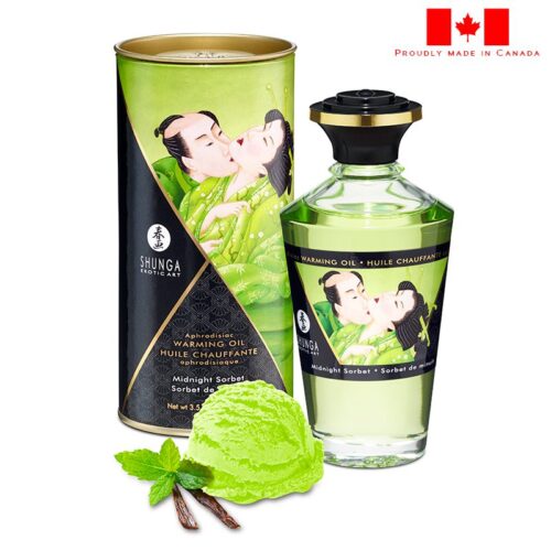 Shunga Warming Massage Oil 100 ml Sorbet