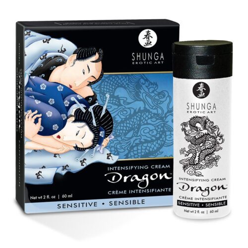 Shunga 2 oz. Dragon Virility Cream Sensitive