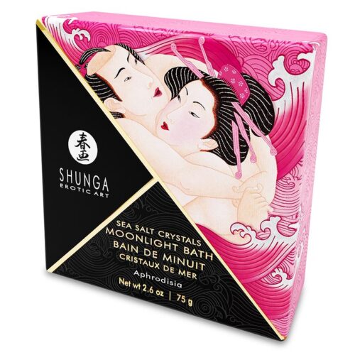 Shunga Moonlight Sea Salt Bath Crystals Aphrodisia 1