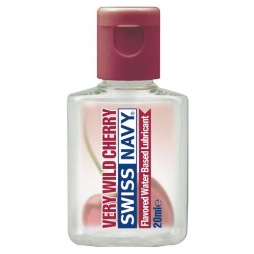 20 ml Swiss Navy Mini Flavored Lube Very Wild Cherry