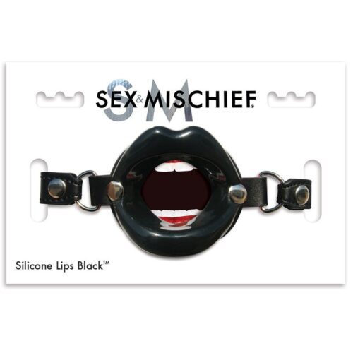 Sex and Mischief Silicone Black Lips 1