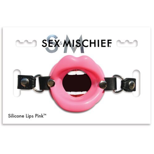 Sex and Mischief Silicone Pink Lips 1