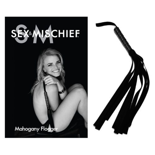 Sex and Mischief Mahogany Flogger 1