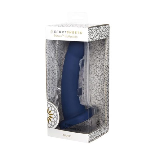 Nexus 8" Hollow Dildo Blue Banx 1