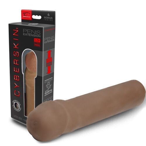 Cyberskin 1½” Transformer Penis Extension Cinnamon