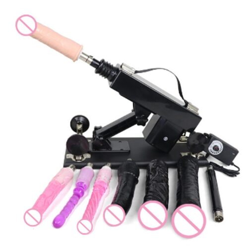 Automatic Sex Machine Upgraded - 6 Dildos Included 1