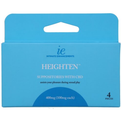 Heighten Suppositories with CBD Cocoa Butter (4 Pieces) 1