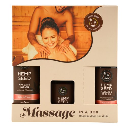 Hemp Seed Massage Gift Box Isle of You 1