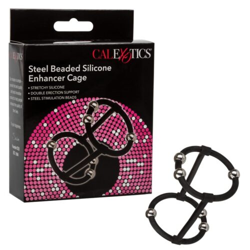 Steel Beaded Silicone Enhancer 1