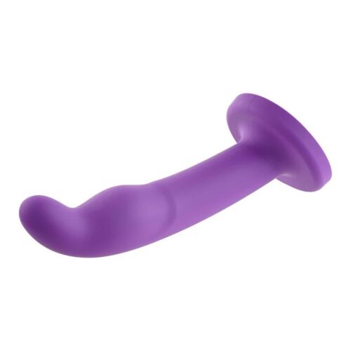 Astil 8” Silicone Dildo Dark Purple 1