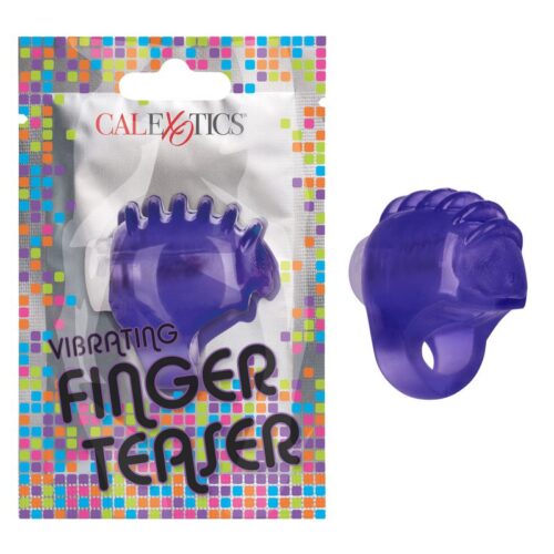 Foil Pack Vibrating Finger Teaser Purple 1