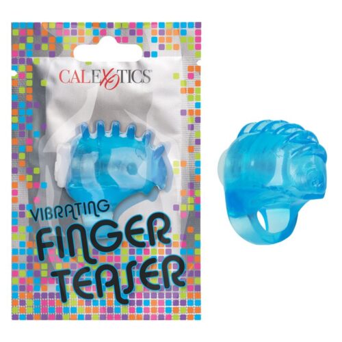 Foil Pack Vibrating Finger Teaser Blue 1