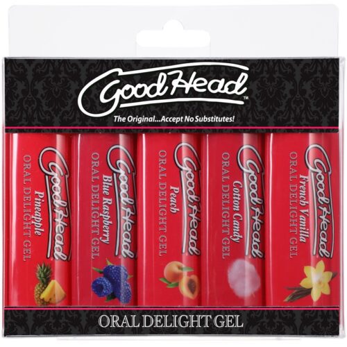 GoodHead Oral Delight Gel 5 Pack Sampler 1