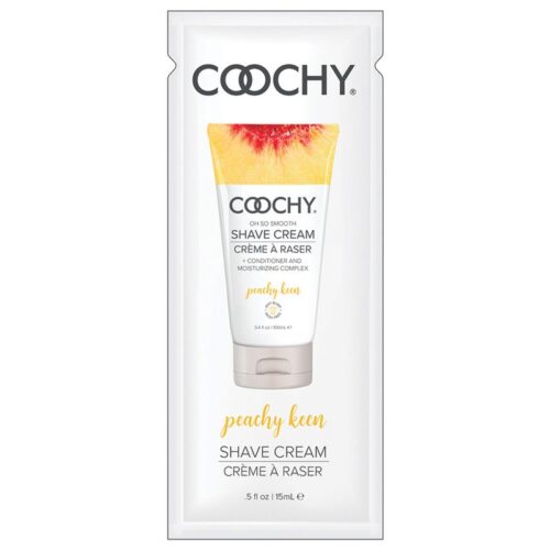 15 ml Coochy Shave Cream Peachy Keen Foil 1