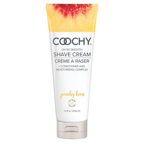 7.2 oz Coochy Shave Cream Peachy Keen 1