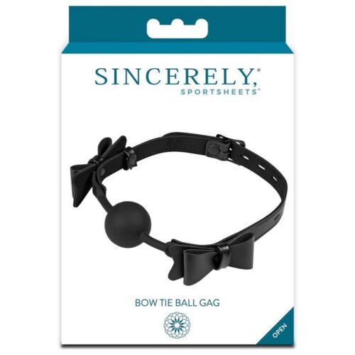 Sincerely Bow Tie Ball Gag 1