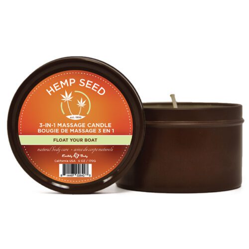 3 in 1 Round Tin Massage Candle 6.8 oz. Float Your Boat 1