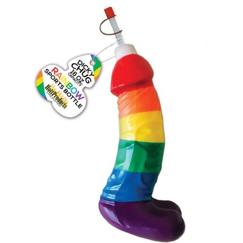 Rainbow Dicky Chug Sports Bottle 1